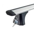 Bare transversale din aluminiu CRUZ Airo X118, 924-783, pentru Mercedes C-Class sedan 4d (W204 - fixpoint with glass roof) (2007-->2014), Sistem cu prindere in puncte fixe