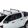 Bare transversale din aluminiu CRUZ Alu Cargo Dark X118, 924-854, pentru Volkswagen Amarok double cab (fixpoint) (2010 -> 2016) (2016 ->prezent), Sistem cu prindere in puncte fixe