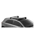 Bare transversale Thule Fixpoint WingBar Edge Black pentru VW Multivan, 4 usi MPV, (T7) model 2022 - prezent, Sistem cu prindere in puncte fixe