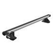Bare transversale Thule Evo Clamp Slidebar pentru VW Golf VI, 5 usi Hatchback, model 2008-2012, Sistem cu prindere pe plafon normal