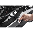 Suport 3(4) biciclete Thule VeloSpace 939 XT3 cu prindere pe carligul de remorcare (13pini) + Adaptor 9381 pentru biciclete Thule VeloSpace XT  pentru cea de-a 4 bicicleta