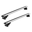 Bare transversale Thule Evo Raised Rail Wingbar Evo pentru SKODA Yeti 5 usi SUV, model 2009 - prezent, Sistem cu prindere pe bare longitudinale