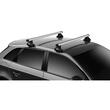 Bare transversale Thule Evo Clamp Profesional pentru Audi A5 Sportback 5 usi Hatchback, model 2025 - prezent, Sistem cu prindere pe plafon normal