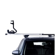 Bare transversale Thule Evo Clamp Slidebar pentru AUDI Q4 Sportback e-tron 5 usi SUV, model 2022 - prezent , Sistem cu prindere pe plafon normal