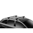 Bare transversale Thule Evo Clamp Wingbar Evo Black pentru PEUGEOT 5008 5 usi SUV, model 2017 - prezent, Sistem cu prindere pe plafon normal