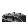 Bare transversale Thule Evo Fixpoint Squarebar pentru VW Multivan, 4 usi MPV, (T7) model 2022 - prezent, Sistem cu prindere in puncte fixe