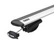 Bare transversale Thule Evo 7108 Raised Rail Wingbar Evo pentru AUDI A6 Allroad 5 usi Estate, model 2006 - prezent, Sistem cu prindere pe bare longitudinale