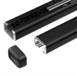 Bare transversale Thule Rapid System Squarebar pentru KIA Rondo, 5 usi MPV, model 2007-2012, Sistem cu prindere pe bare longitudinale integrate