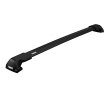 Bare transversale Thule Evo Flush Rail WingBar Edge Black pentru FORD Kuga, 5 usi SUV, model 2020 - prezent, Sistem cu prindere pe bare longitudinale integrate