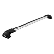 Bare transversale Thule Evo Flush Rail Wingbar Edge pentru VOLVO V90  5 usi Estate, model 2016 - prezent , Sistem cu prindere pe bare longitudinale