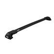 Bare transversale Thule Evo Flush Rail WingBar Edge Black pentru SUZUKI S-Cross, 5 usi SUV, model 2014 - prezent, Sistem cu prindere pe bare longitudinale integrate