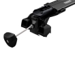 Bare transversale Thule Evo Flush Rail Wingbar Edge Black pentru HONDA CR-V 5 usi SUV, model 2019 - 2022, Sistem cu prindere pe bare longitudinale