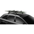 Suport 5 perechi schiuri Thule SnowPack Extender 7325 Gri cu prindere pe bare transversale aluminiu cu profil T