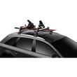 Suport 5 perechi schiuri Thule SnowPack Extender 7325 Gri cu prindere pe bare transversale aluminiu cu profil T