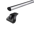 Sistem de 2 bare transversale aluminiu CRUZ 924-091 Alu Cargo AF pentru Peugeot Traveller L1H1 (XS/compact - 4 fixpoint) (2016-->) cu puncte fixe