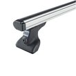 Sistem de 2 bare transversale aluminiu CRUZ 924-091 Alu Cargo AF pentru Peugeot Traveller L1H1 (XS/compact - 4 fixpoint) (2016-->) cu puncte fixe