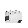 Sistem de 3 bare transversale otel CRUZ 923-062 Cargo Xpro 2022 SF115 pentru Mercedes Clase T (I - tailgate) (2021-->) cu puncte fixe