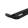 Bare transversale Thule Evo Flush Rail Slidebar pentru JEEP Grand Cherokee (WL) 5 usi SUV, model 2022 - prezent, Sistem cu prindere pe bare longitudinale integrate