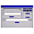 Sistem modular Provan 57-1-126-00 tip atelier pentru autoutilitare de dimensiuni medii  - Partea dreapta