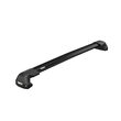Bare transversale Thule Evo Fixpoint Wingbar Edge Black pentru TOYOTA bZ4X 5 usi SUV, model 2022 - prezent, Sistem cu prindere pe bare longitudinale integrate