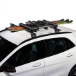 Suport 4 perechi schiuri cu prindere pe bare transversale - Cruz Ski Rack Dark 4