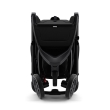 Carucior Thule Spring cu cadru negru + Copertina Thule Canopy GREY MELANGE