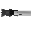 Bare transversale Thule Evo Flush Rail WingBar Edge pentru FORD Kuga, 5 usi SUV, model 2020 - prezent, Sistem cu prindere pe bare longitudinale integrate