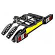 Suport pentru 3 biciclete, Peruzzo Siena 669/3N, cu prindere pe carligul de remorcare, Negru