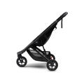 Carucior Thule Spring cu cadru negru + Copertina Thule Canopy GREY MELANGE