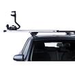 Bare transversale Thule Evo Raised Rail Slidebar pentru TOYOTA Land Cruiser 200 5 usi SUV, model 2008 - 2021, Sistem cu prindere pe bare longitudinale