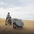 Remorca de bicicleta Thule Reacha Sport Beach pentru echipamente nautice, roti groase