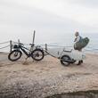 Remorca de bicicleta Thule Reacha Sport Beach pentru echipamente nautice, roti groase