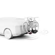 Suport pentru 2 biciclete cu senzori de parcare, Thule Epos ParkSecure 9802100 cu prindere pe carligul de remorcare (13 pini)