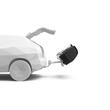 Cutie portbagaj Thule Onto 2 cu fixare pe suportul de bicicleta cu prindere pe carligul de remorcare EasyFold 3