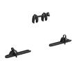Adaptor pentru a 4-a bicicleta pentru suportul de biciclete Thule WanderWay cu prindere pe haion, Negru
