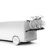 Adaptor pentru a 4-a bicicleta pentru suportul de biciclete Thule WanderWay cu prindere pe haion, Negru