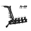Adaptor pentru a 4-a bicicleta pentru suportul de biciclete Thule WanderWay cu prindere pe haion, Negru