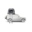 Cort auto cu prindere pe plafon, Thule, Approach 2 M, pentru 2-3 persoane, Ashland Grey