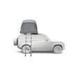 Cort auto cu prindere pe plafon, Thule, Approach 2 M, pentru 2-3 persoane, Ashland Grey