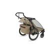 Carucior multisport double Thule Chariot Cross 2, Faded Khaki