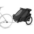 Carucior multisport double Thule Chariot Sport 2, Black