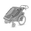 Carucior multisport double Thule Chariot Sport 2, Natural Gold