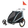 Carucior Chariot Thule Coaster XT Soft Blue