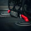 Suport pentru 3 biciclete cu senzori de parcare, Thule Epos ParkSecure 9803100 cu prindere pe carligul de remorcare (13 pini)
