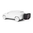 Cort auto cu prindere pe carligul de remorcare, Thule, Outset, pentru 3 persoane, Dark slate