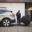 Cort auto cu prindere pe carligul de remorcare, Thule, Outset, pentru 3 persoane, Dark slate