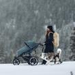 Carucior Thule Urban Glide 3 all-terrain cu prinderea hamului magnetica, Dark SlateOLLER DARK SLATE