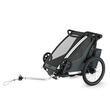Carucior multisport single Thule Chariot Cross 2, Dark Slate