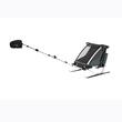 Carucior multisport dublu Thule Chariot Cross 2, Dark Slate