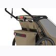 Carucior multisport dublu Thule Chariot Cross 2, Dark Slate